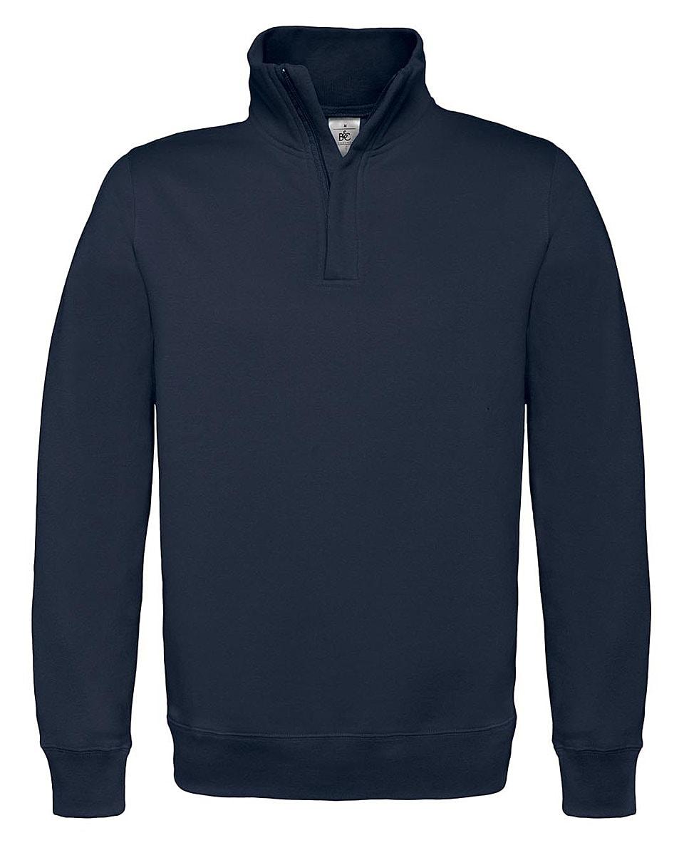 B&C ID.004 Sweatshirt in Navy Blue (Product Code: WUI22)