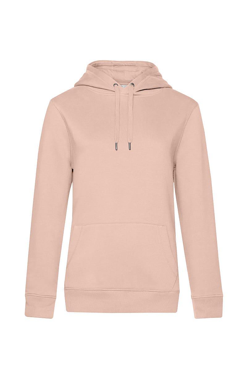 B&C Womens Queen Hoodie in Soft Rose (Product Code: WW02Q)