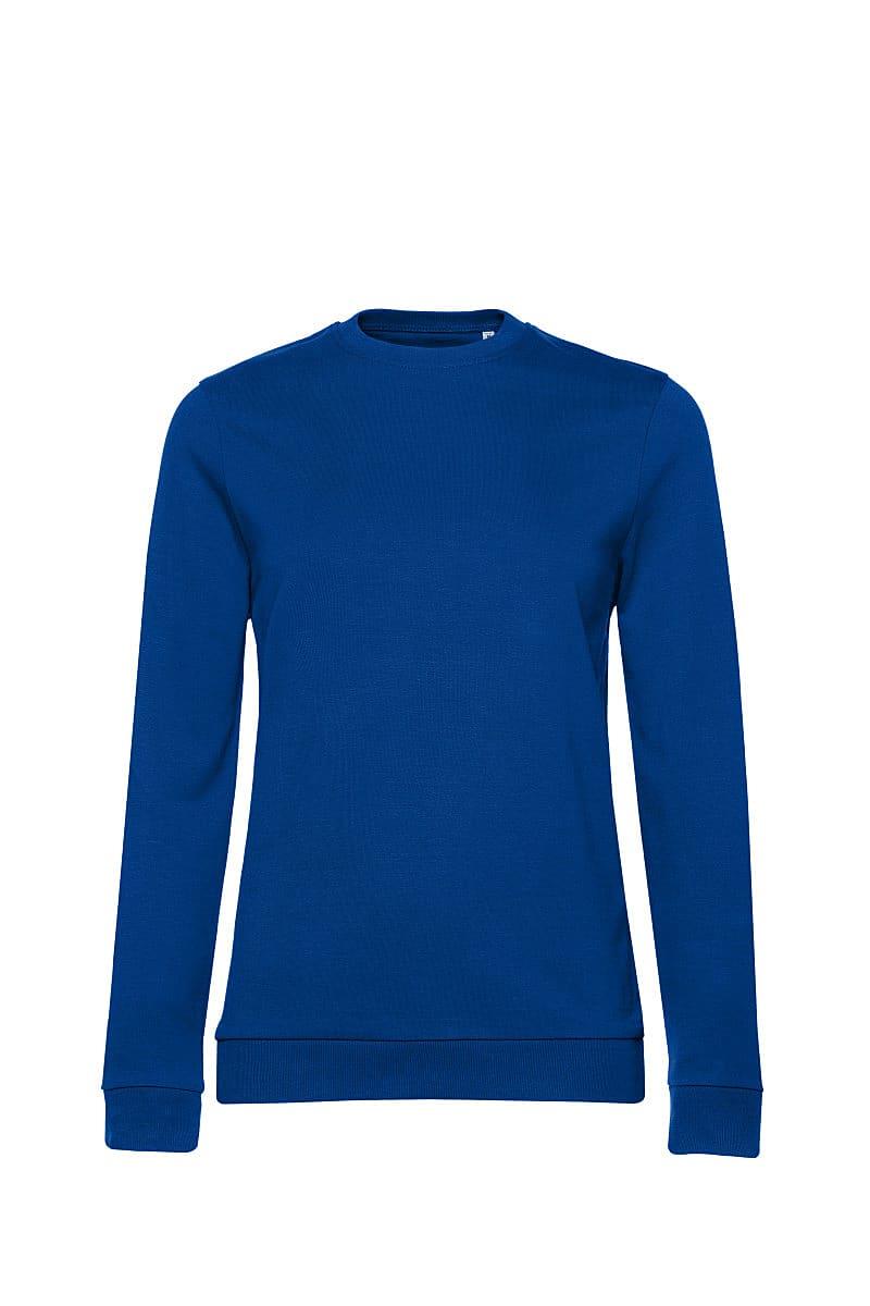 B&C Womens set In Sweatshirt in Royal Blue (Product Code: WW02W)