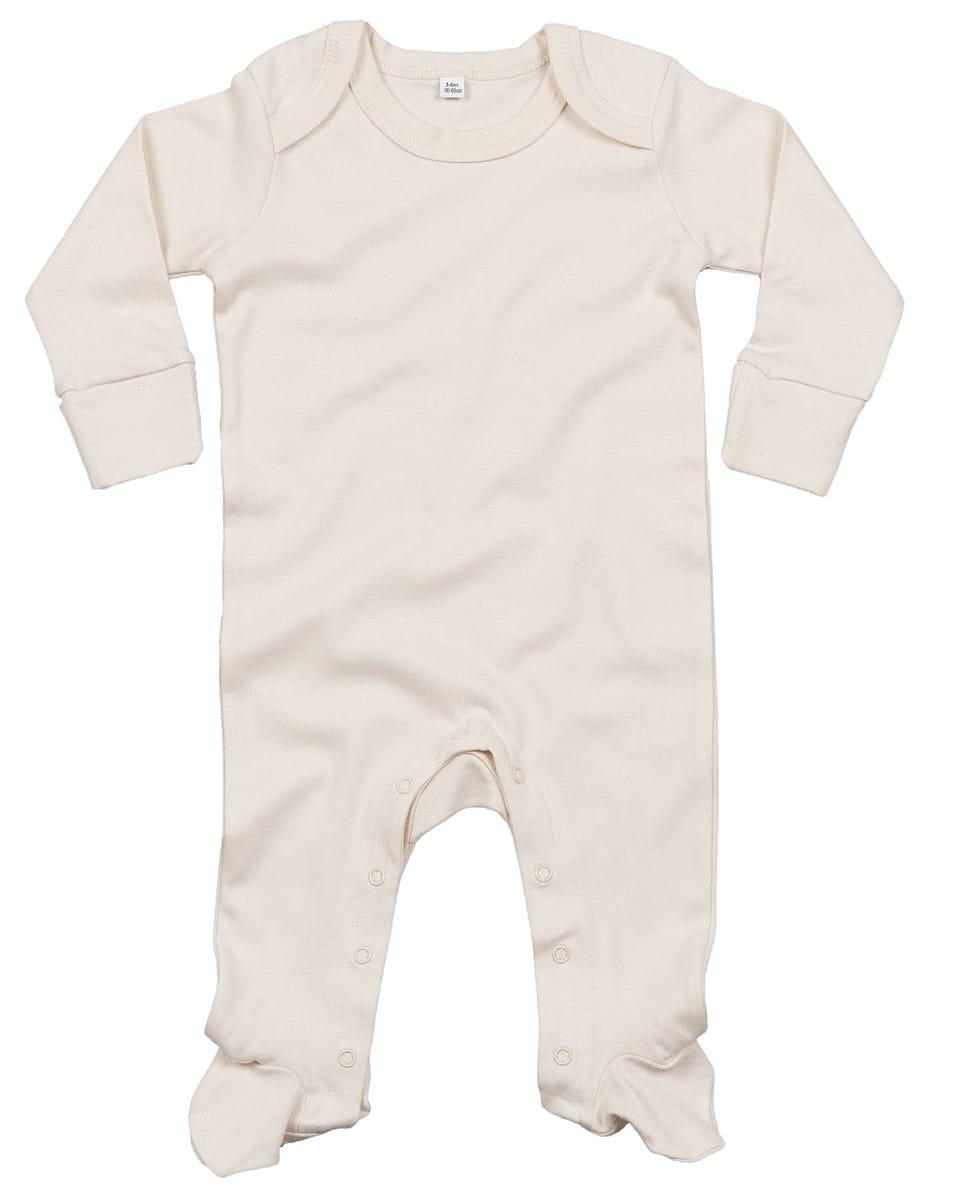 Babybugz Organic Envelope Sleepsuit in Organic Natural (Product Code: BZ35)