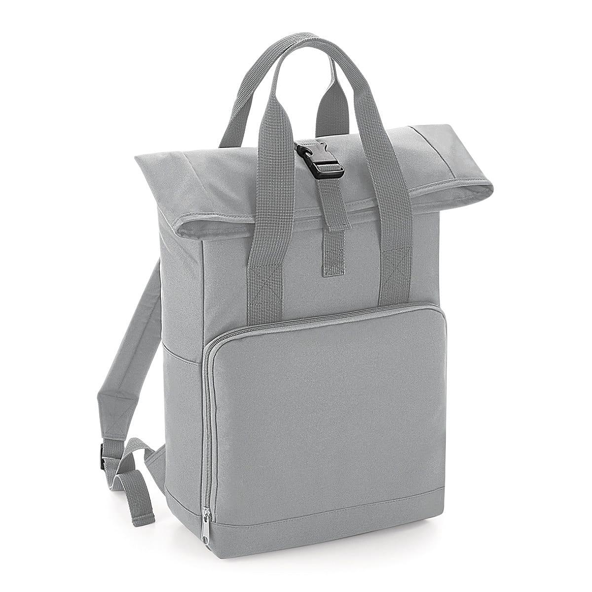 Bagbase Twin Handle Roll-Top Backpack in Light Grey (Product Code: BG118)