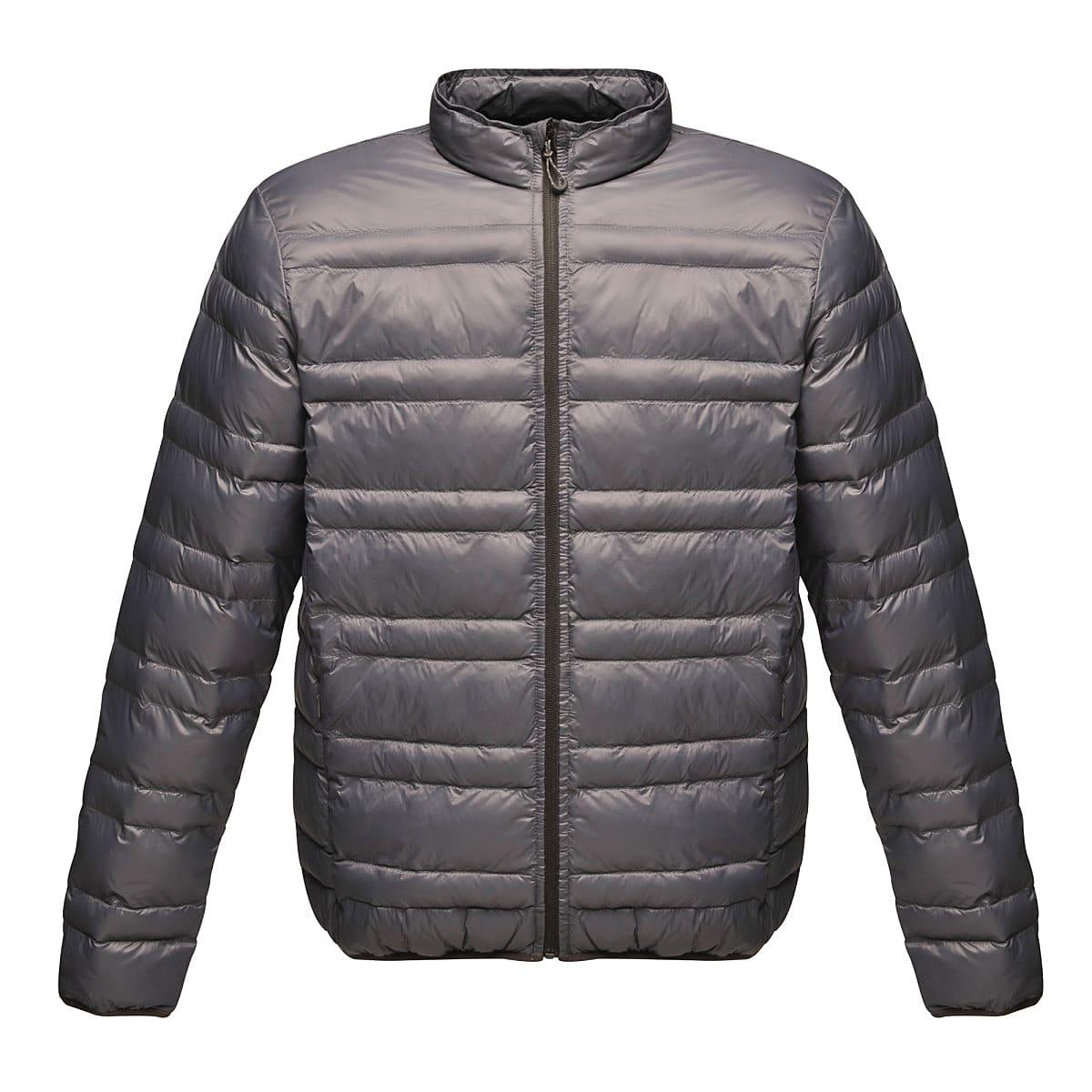 Regatta Fire Down-Touch Padded Jacket in Seal Grey / Black (Product Code: TRA496)