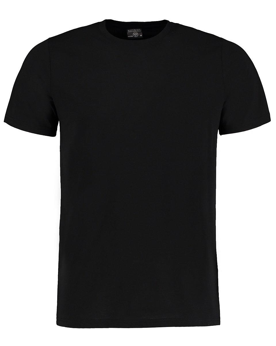 Kustom Kit Superwash 60 T-Shirt in Black (Product Code: KK504)