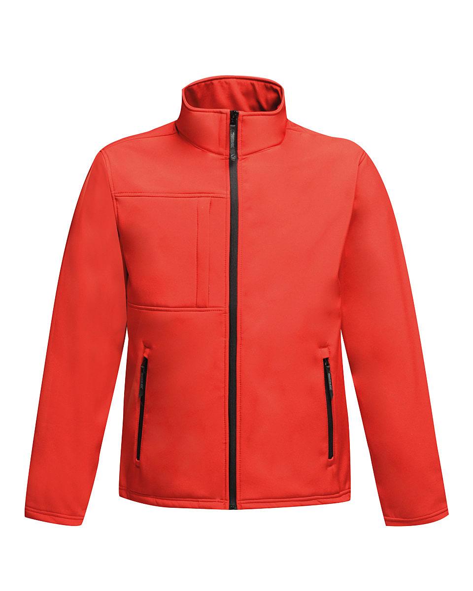 Regatta Octagon II Mens Softshell Jacket in Classic Red / Black (Product Code: TRA688)