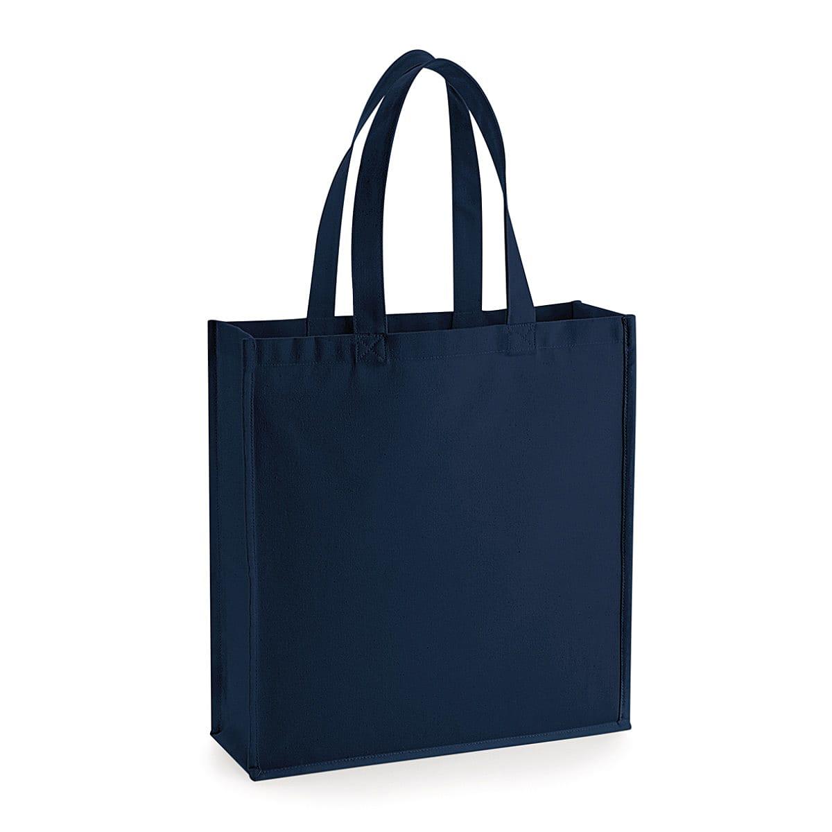 Westford Mill Gallery Canvas Tote in French Navy (Product Code: W600)