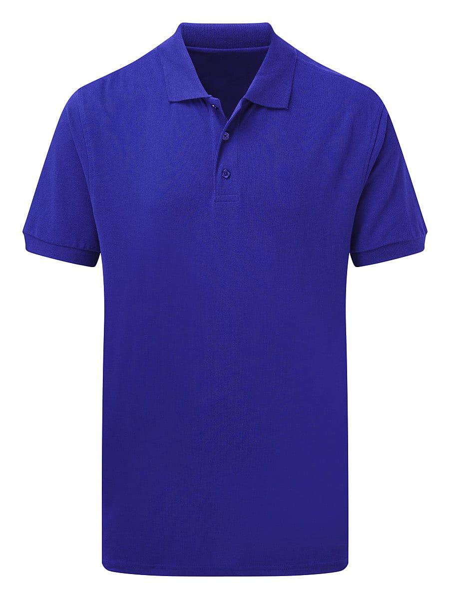 SG Mens Cotton Polo Shirt in Royal Blue (Product Code: SG50)