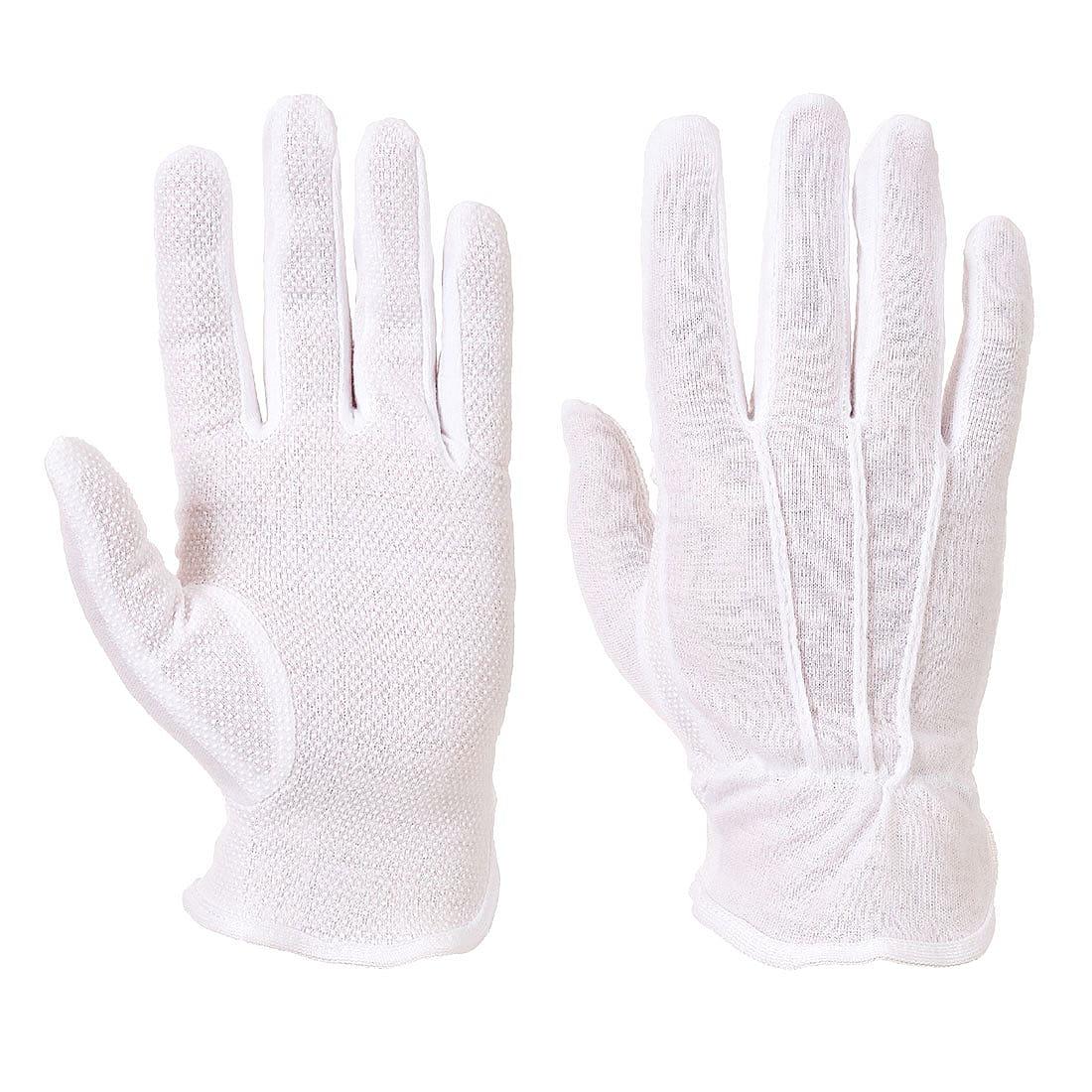 Portwest Microdot Gloves in White (Product Code: A080)