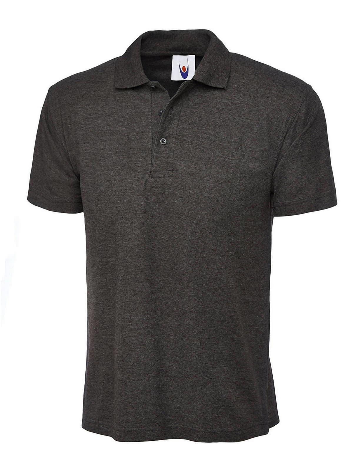 Uneek 220GSM Classic Polo Shirt in Charcoal (Product Code: UC101)