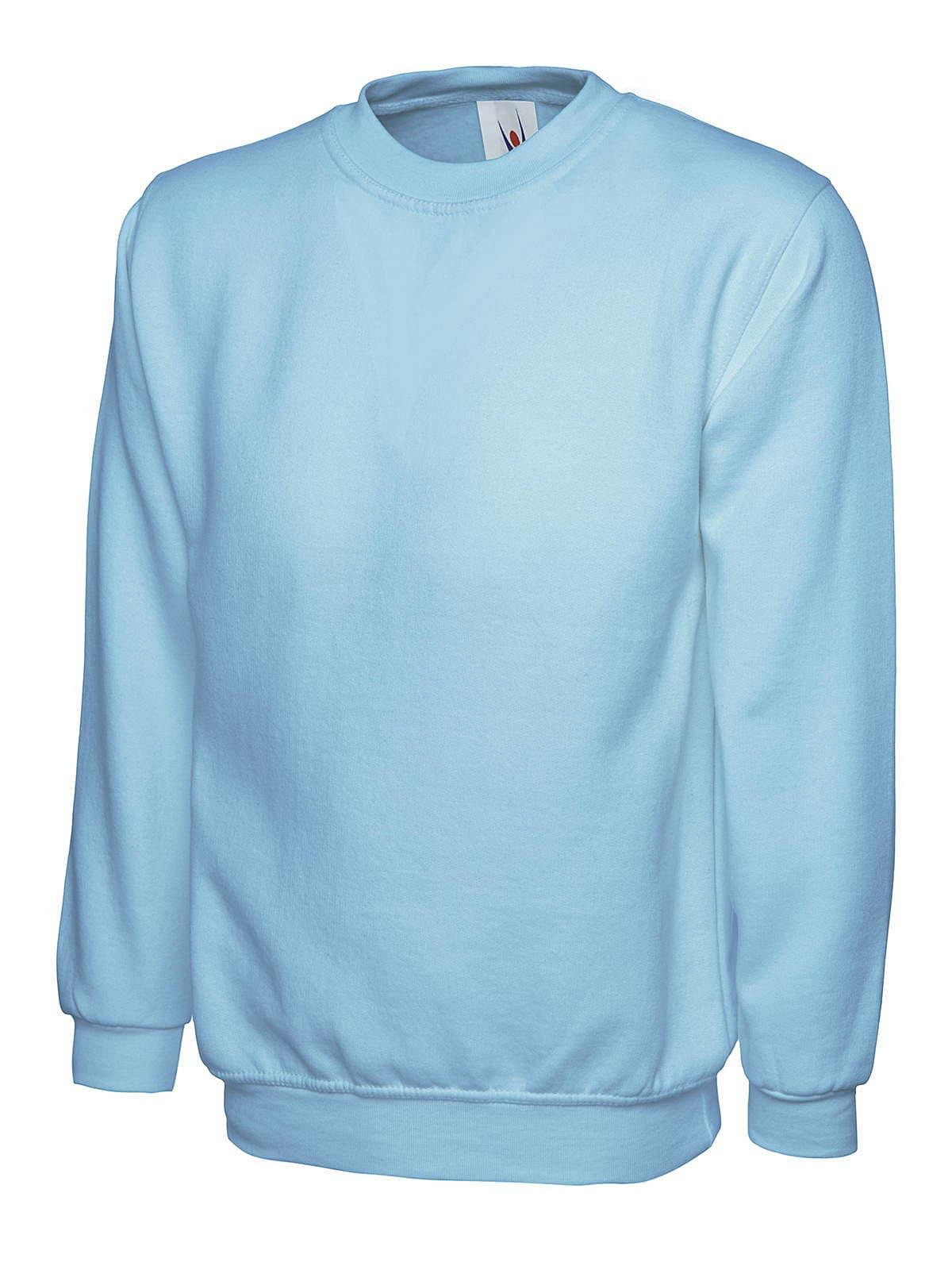 Uneek 300GSM Classic Sweatshirt in Sky (Product Code: UC203)