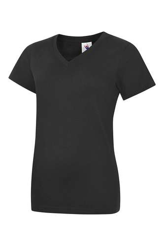 Uneek Womens Classic V-Neck T-Shirt