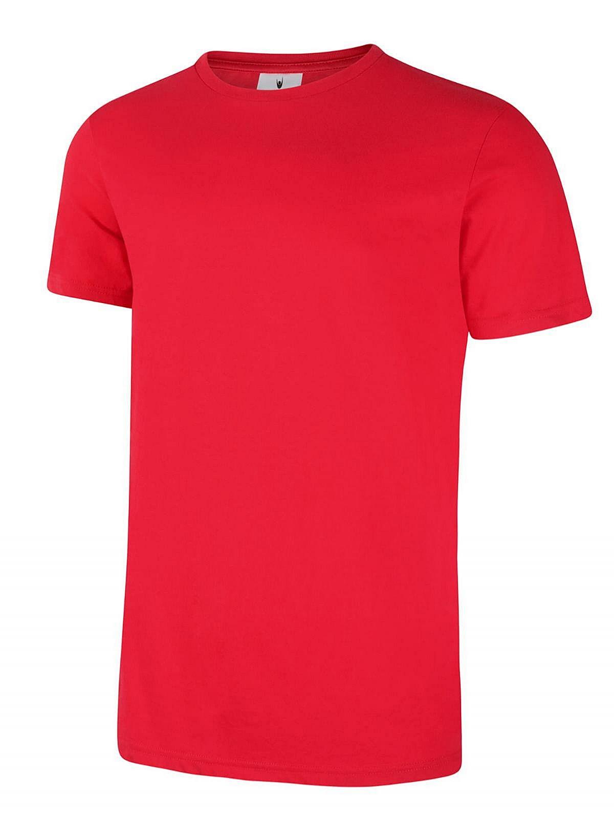 Uneek 150GSM Olympic T-Shirt in Red (Product Code: UC320)