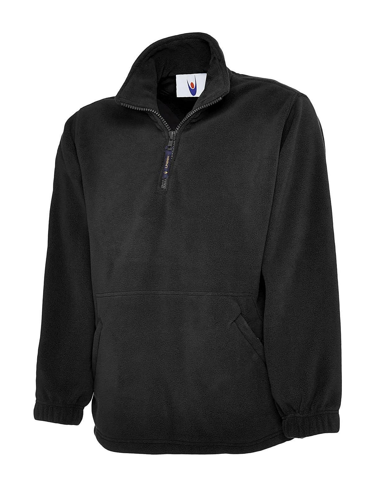 Uneek 380GSM Premium 1/4 Zip Micro Fleece Jacket | UC602 | Workwear ...