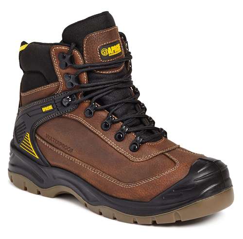 Apache Ranger Brown Safety Hiker Boots