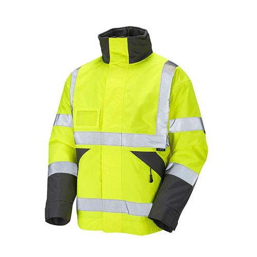 Leo Bickington ISO 20471 Class 3 Superior Bomber Jacket Yellow