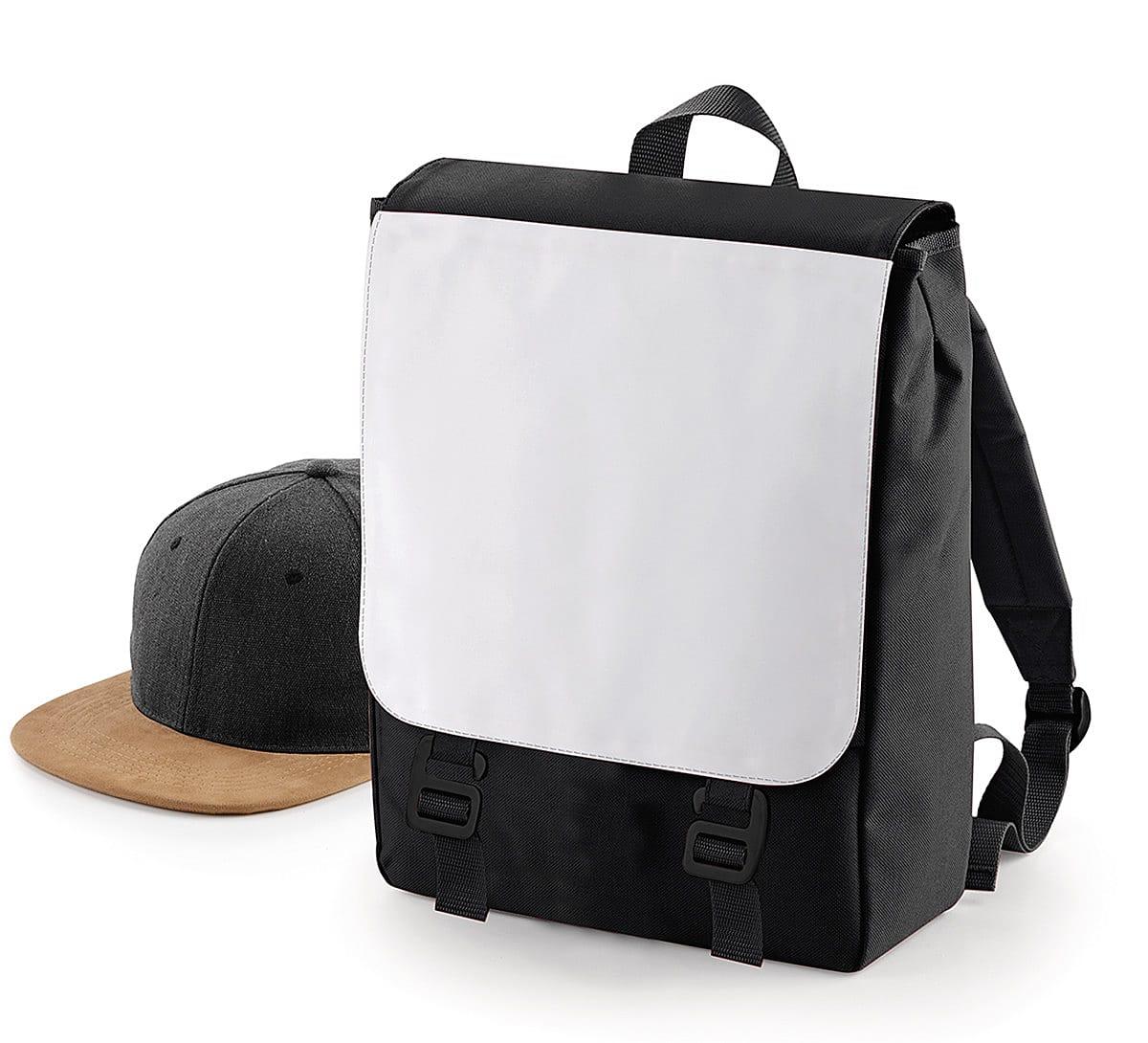 Bagbase Sublimation Backpack in Black (Product Code: BG955)