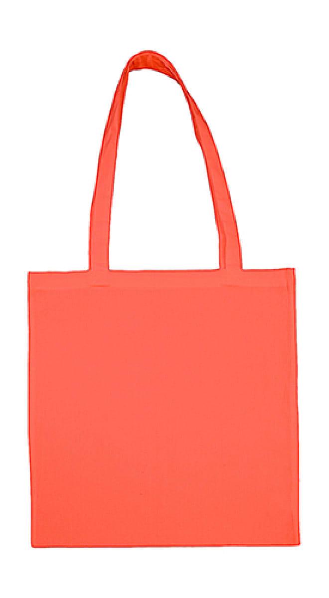 Jassz Bags Beech Cotton Long-Handle Bag in Peach Echo (Product Code: 3842LH)