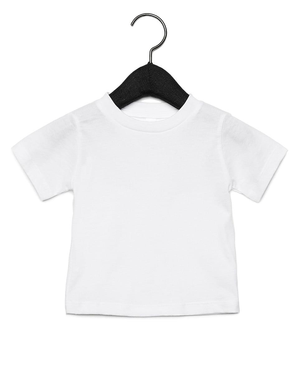Bella Canvas Baby Jersey Short-Sleeve T-Shirt in White (Product Code: CA3001B)