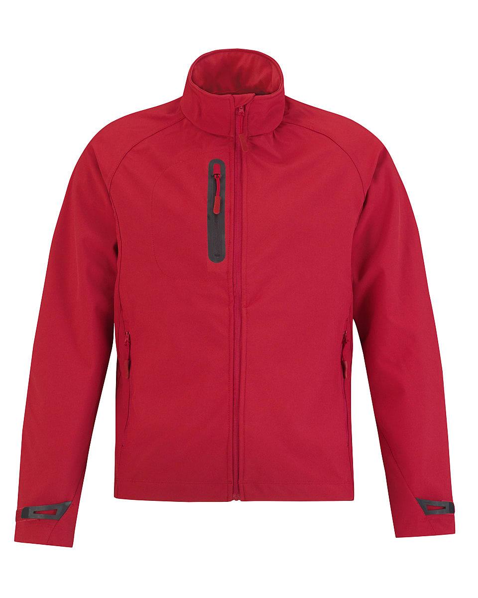 B&C Mens X-Lite Softshell Jacket in Deep Red (Product Code: JM951)