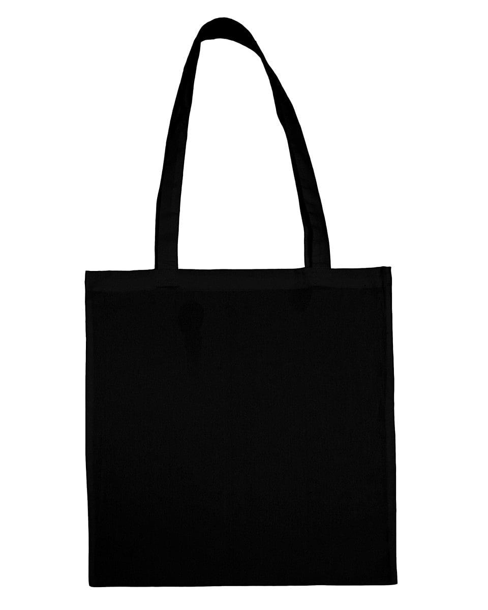 Jassz Bags Poplar Organic Shopper Long-Handle in Black (Product Code: OG3842LH)