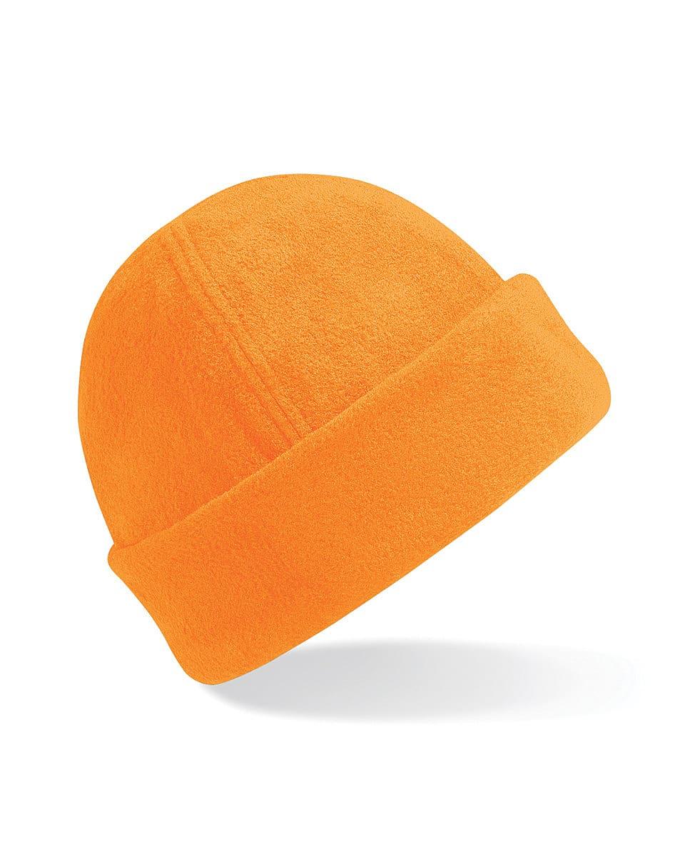 Beechfield Suprafleece Ski Hat in Fluorescent Orange (Product Code: B243)