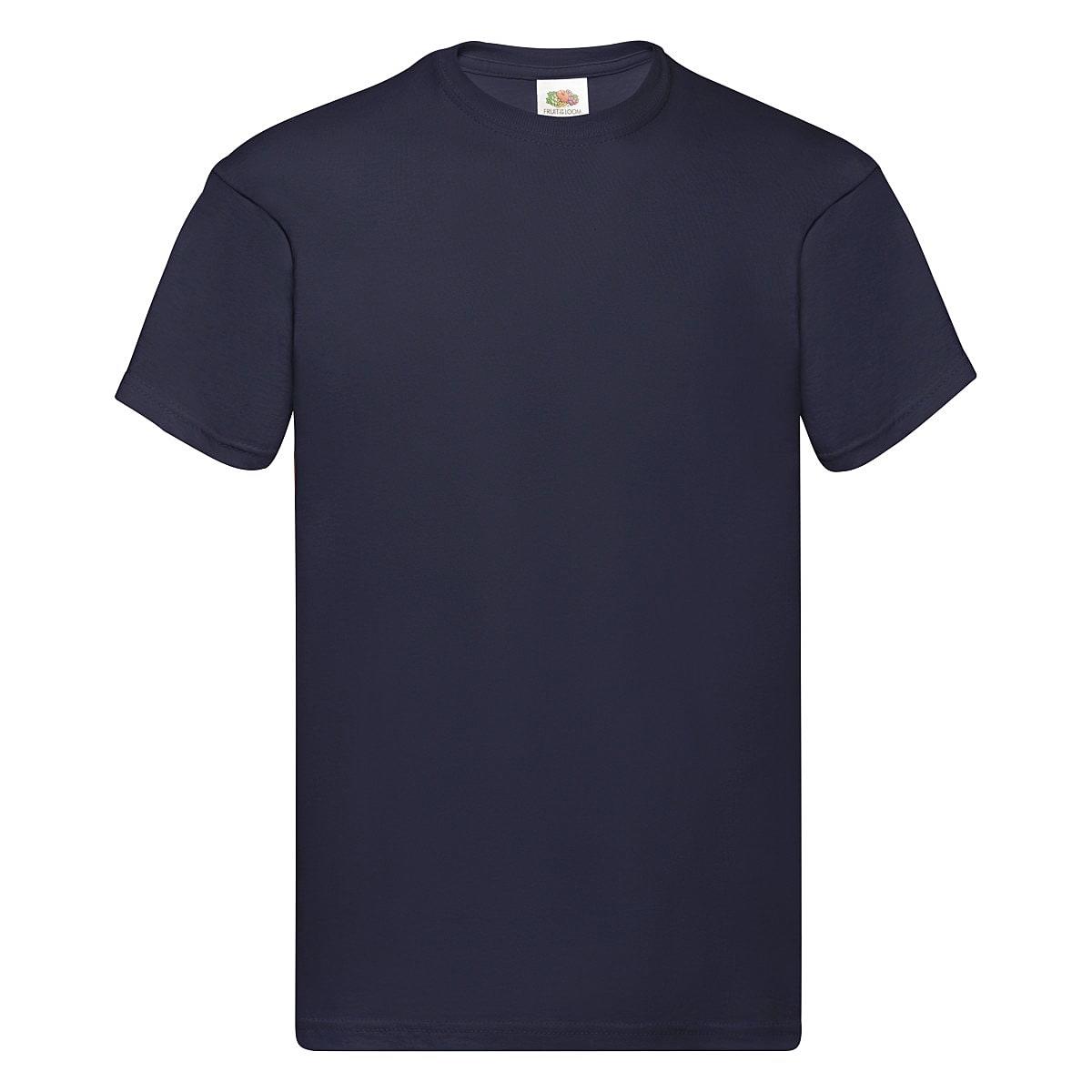 Fruit Of The Loom Original Full Cut T-Shirt in Deep Navy (Product Code: 61082)