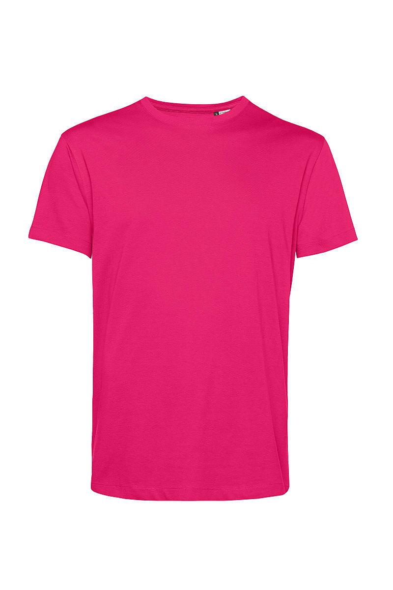 B&C Mens Organic E150 T-Shirt in Magenta Pink (Product Code: TU01B)