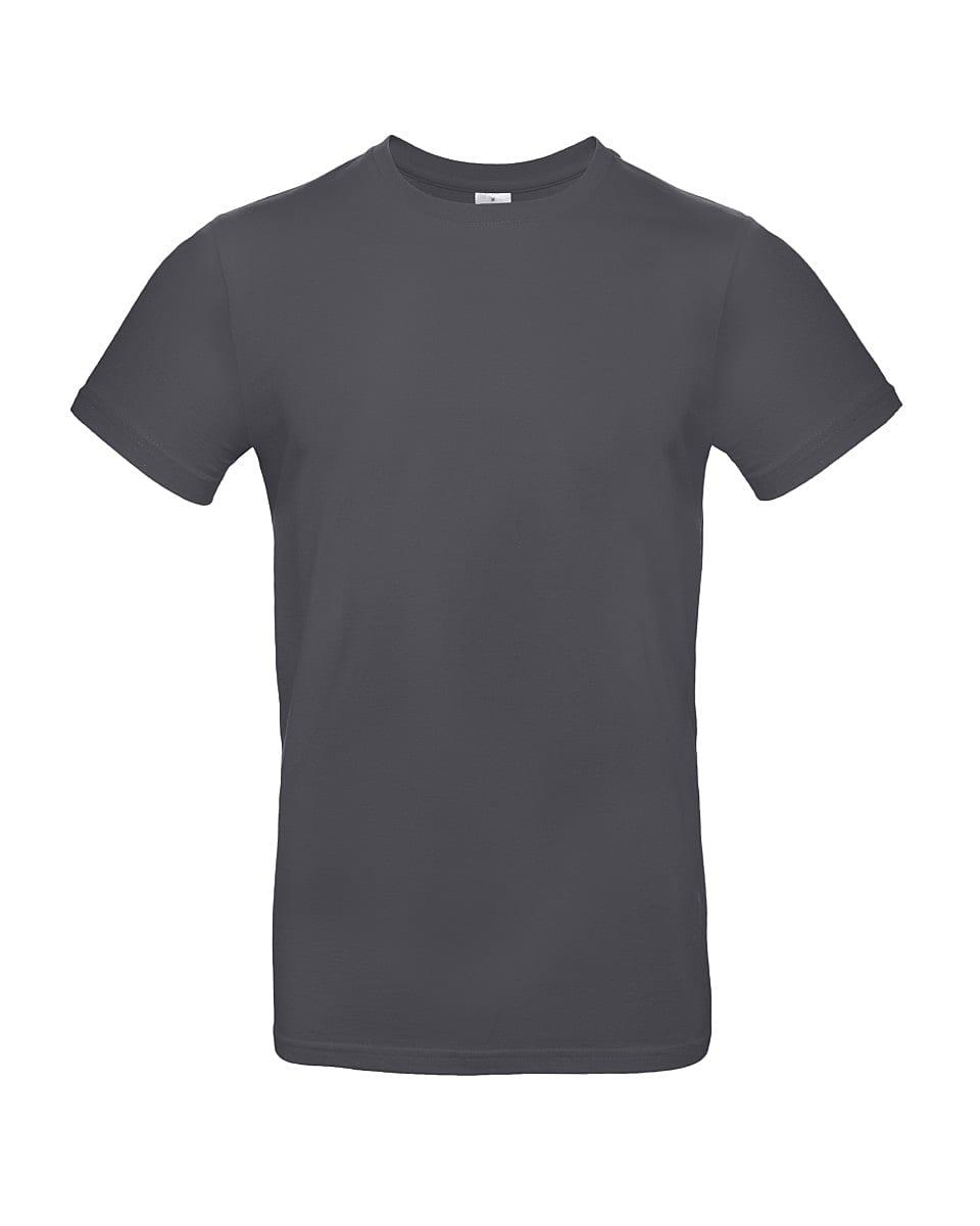 B&C Mens E190 T-Shirt in Dark Grey (Product Code: TU03T)