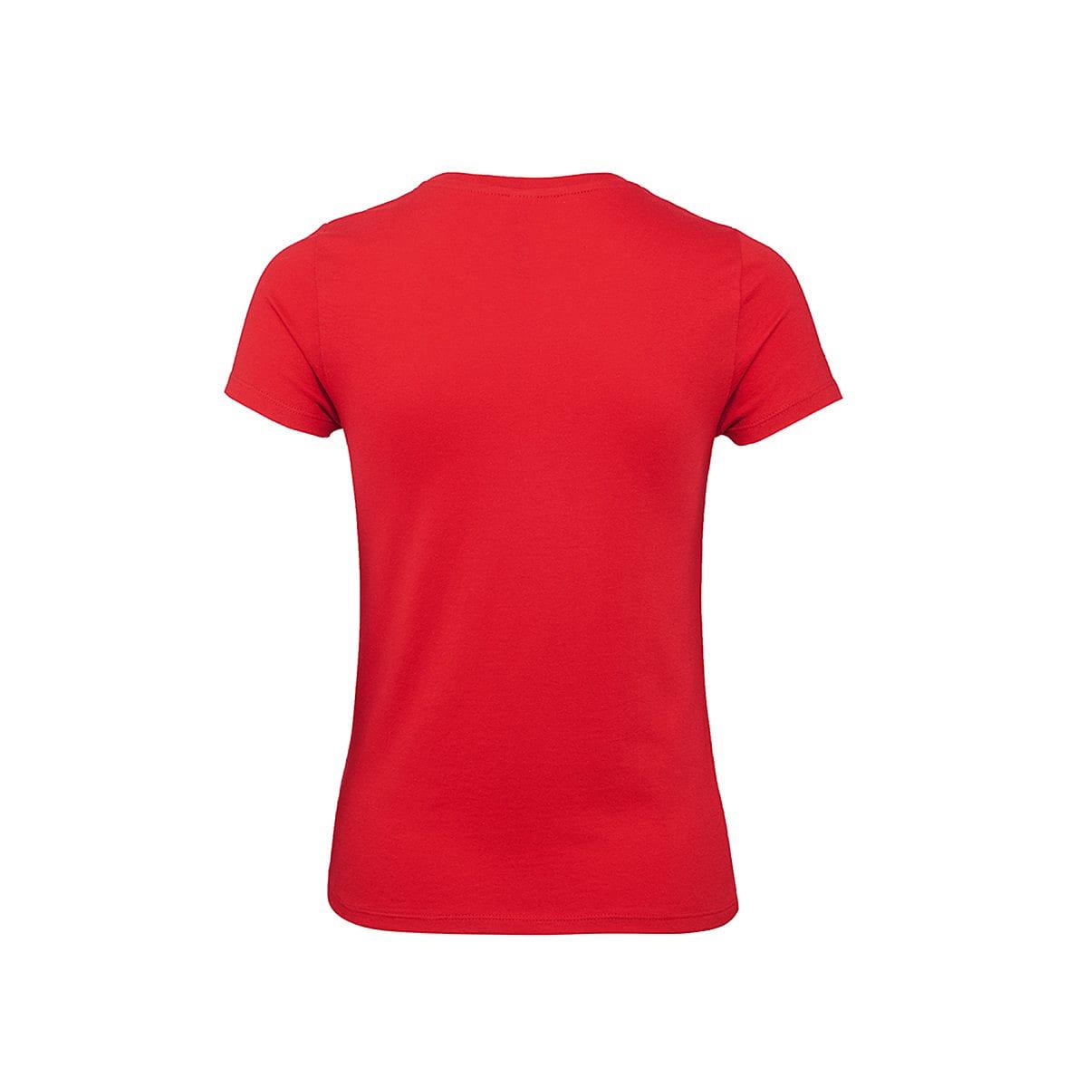 B&C Womens E150 T-Shirt in Red (Product Code: TW02T)