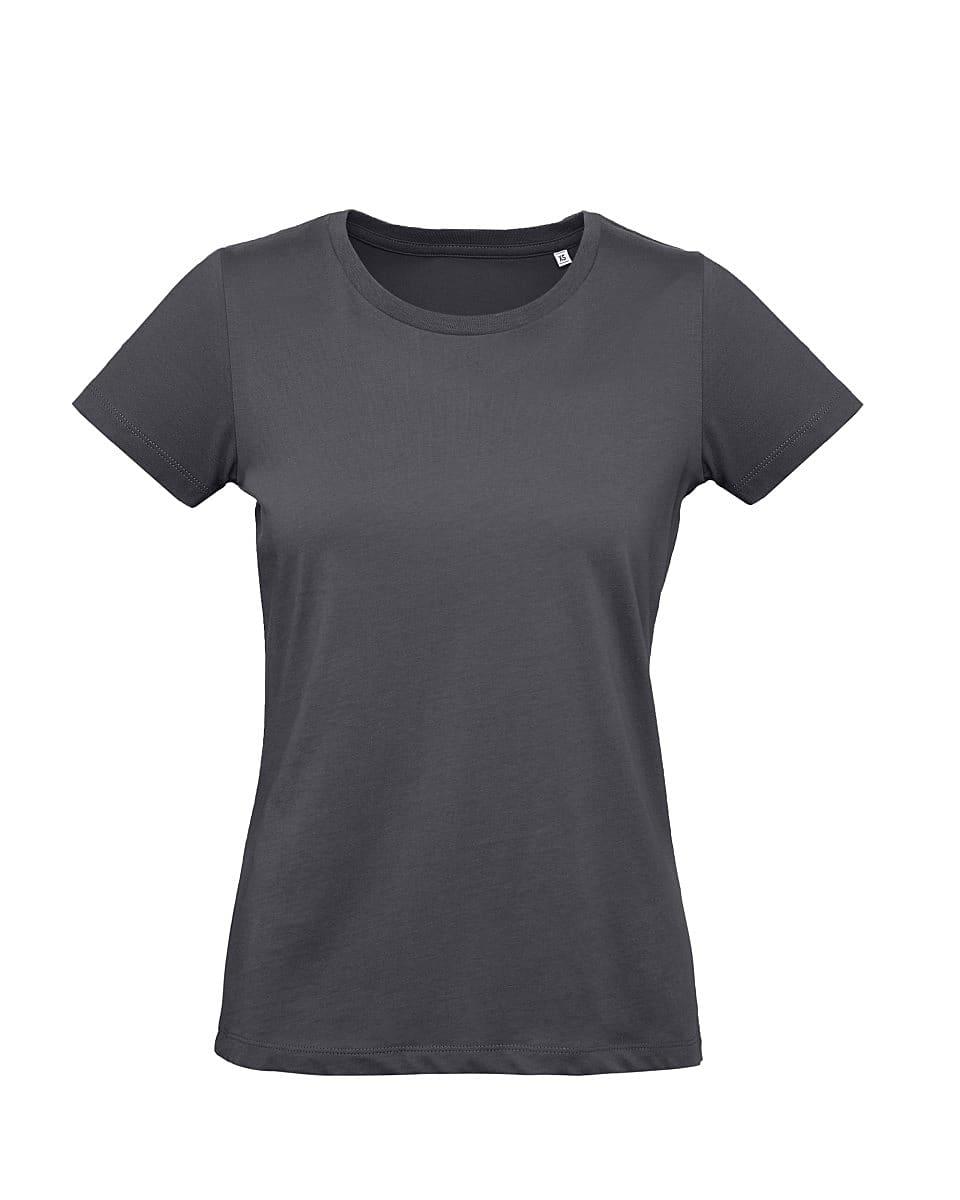 B&C Womens Inspire Plus T-Shirt in Dark Grey (Product Code: TW049)