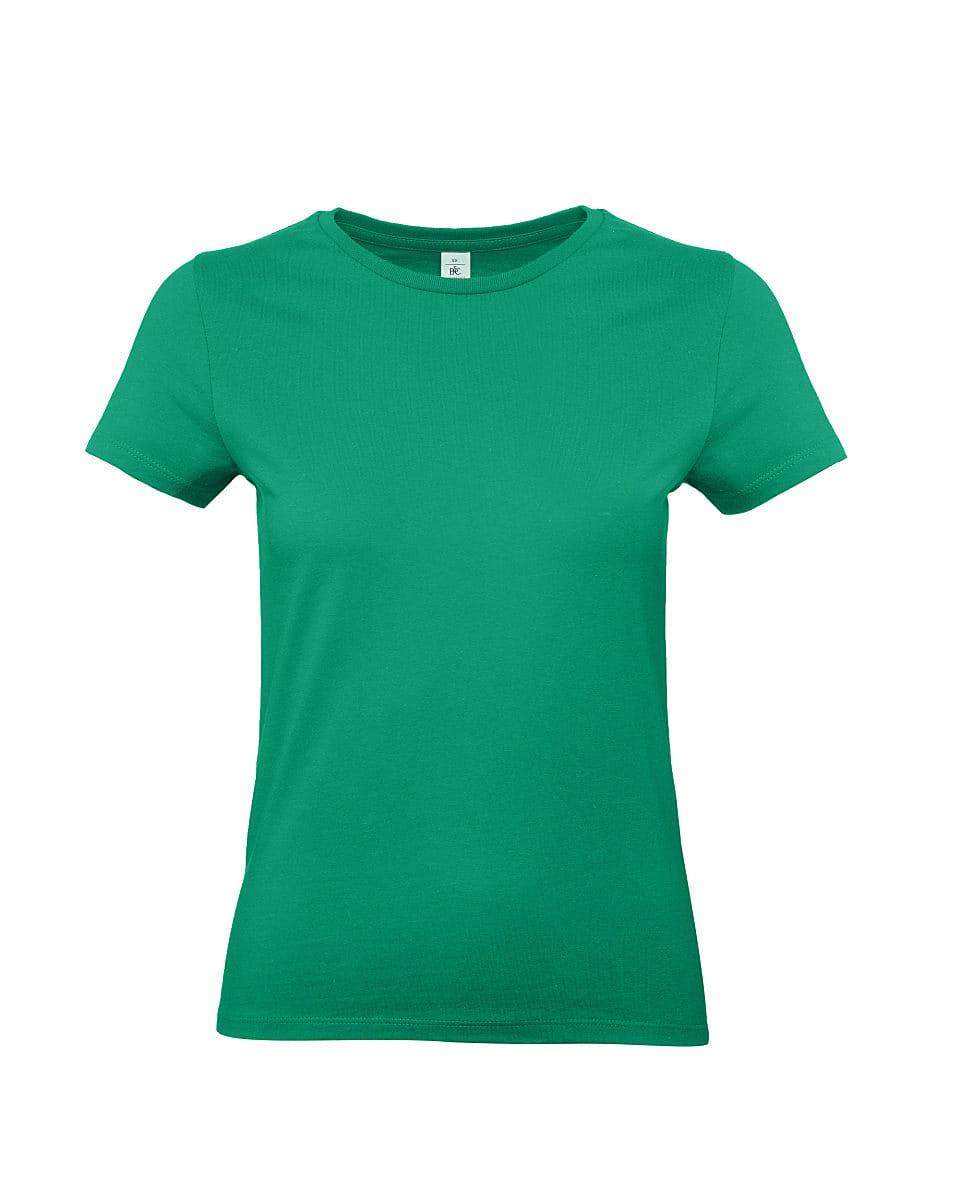 B&C Womens E190 T-Shirt in Kelly Green (Product Code: TW04T)