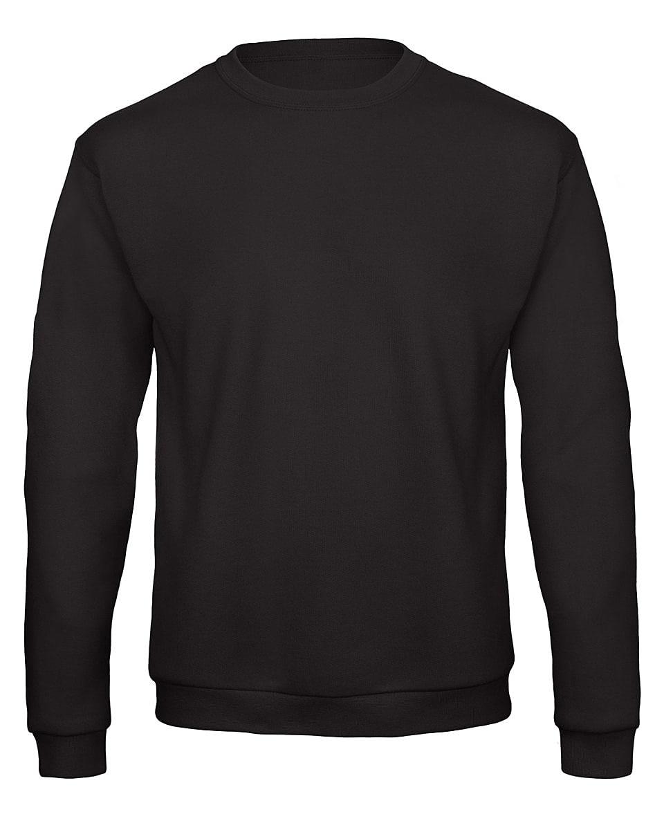 B&C ID.202 50/50 Sweatshirt in Black (Product Code: WUI23)