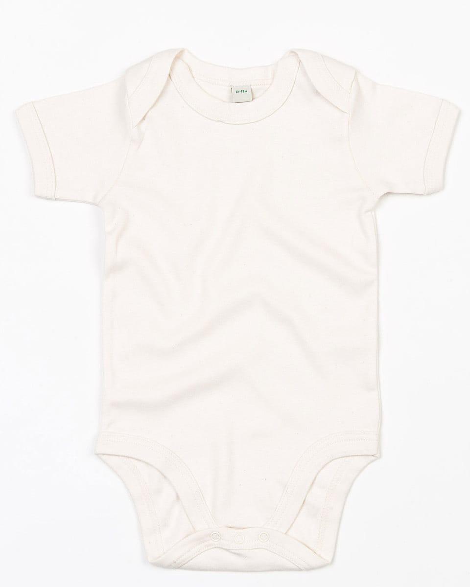 Babybugz Baby Bodysuit in Organic Natural (Product Code: BZ10)