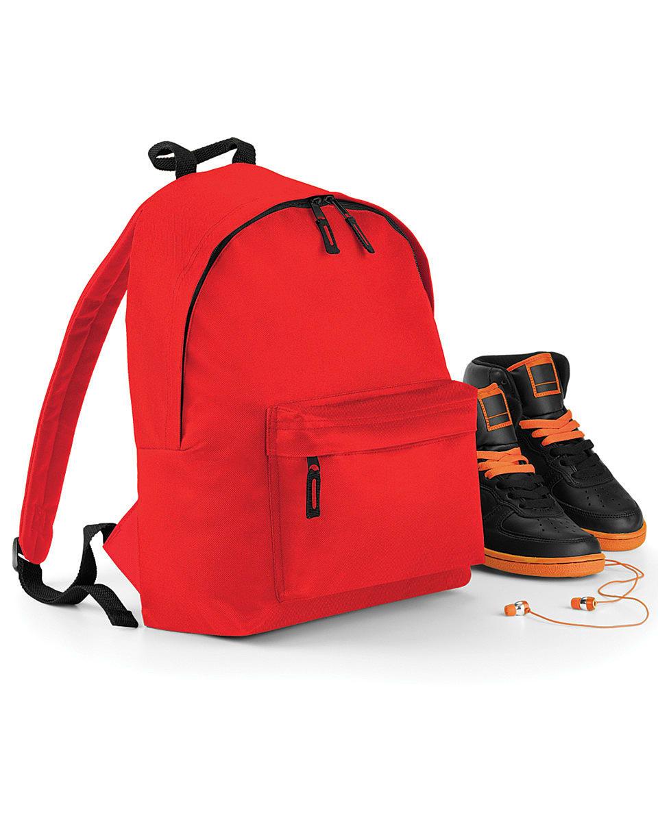 Bagbase Junior Fashion Backpack in Bright Red (Product Code: BG125J)