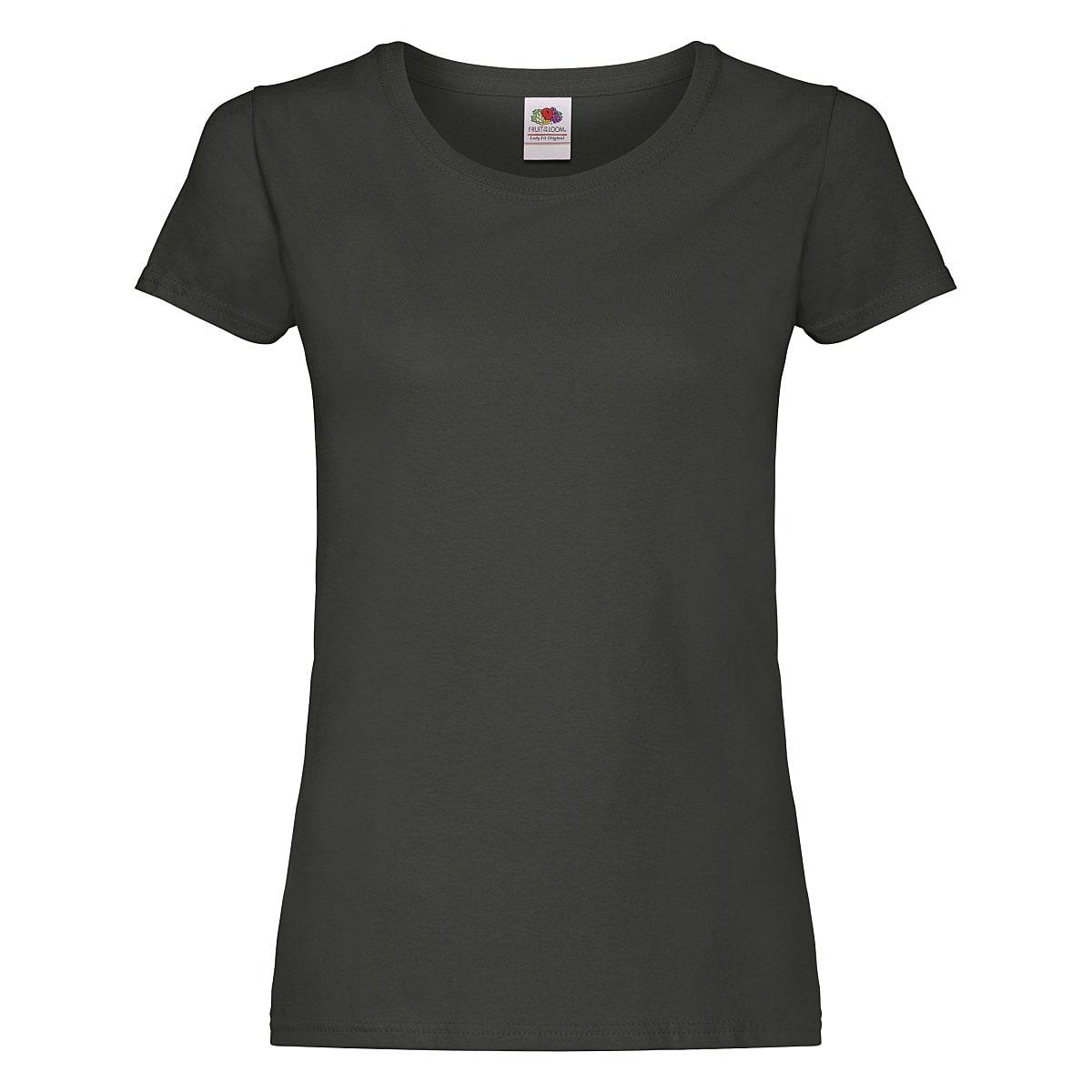 Fruit Of The Loom Lady Fit Original T-Shirt in Light Graphite (Product Code: 61420)