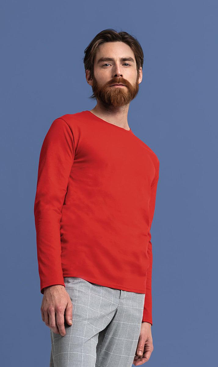 Fruit Of The Loom Iconic 150 Long-Sleeve T-Shirt (Product Code: 61446)