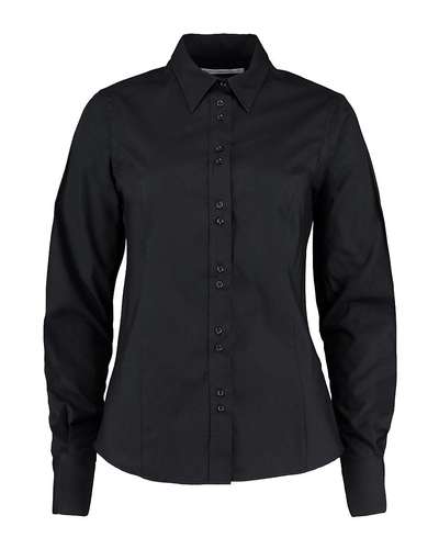 Kustom Kit Womens City Long-Sleeve Blouse