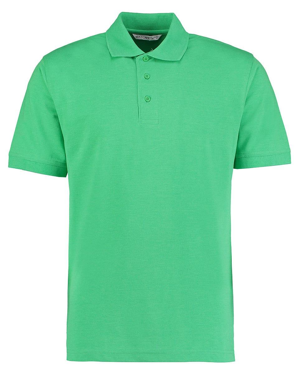 Kustom Kit Mens Klassic Superwash Polo Shirt in Apple Green (Product Code: KK403)
