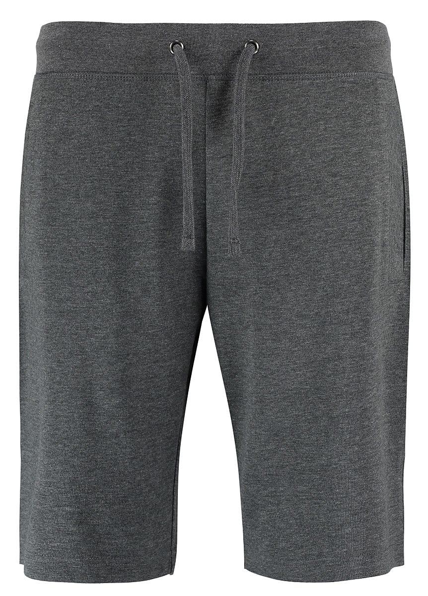 Kustom Kit Mens Sweat Shorts in Dark Grey Marl (Product Code: KK922)