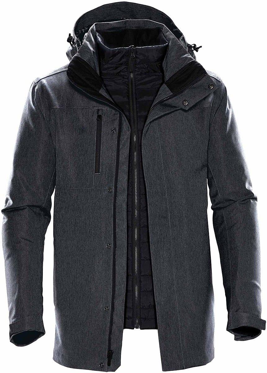Stormtech Mens Avalanche System Jacket in Charcoal Twill (Product Code: SSJ-2)