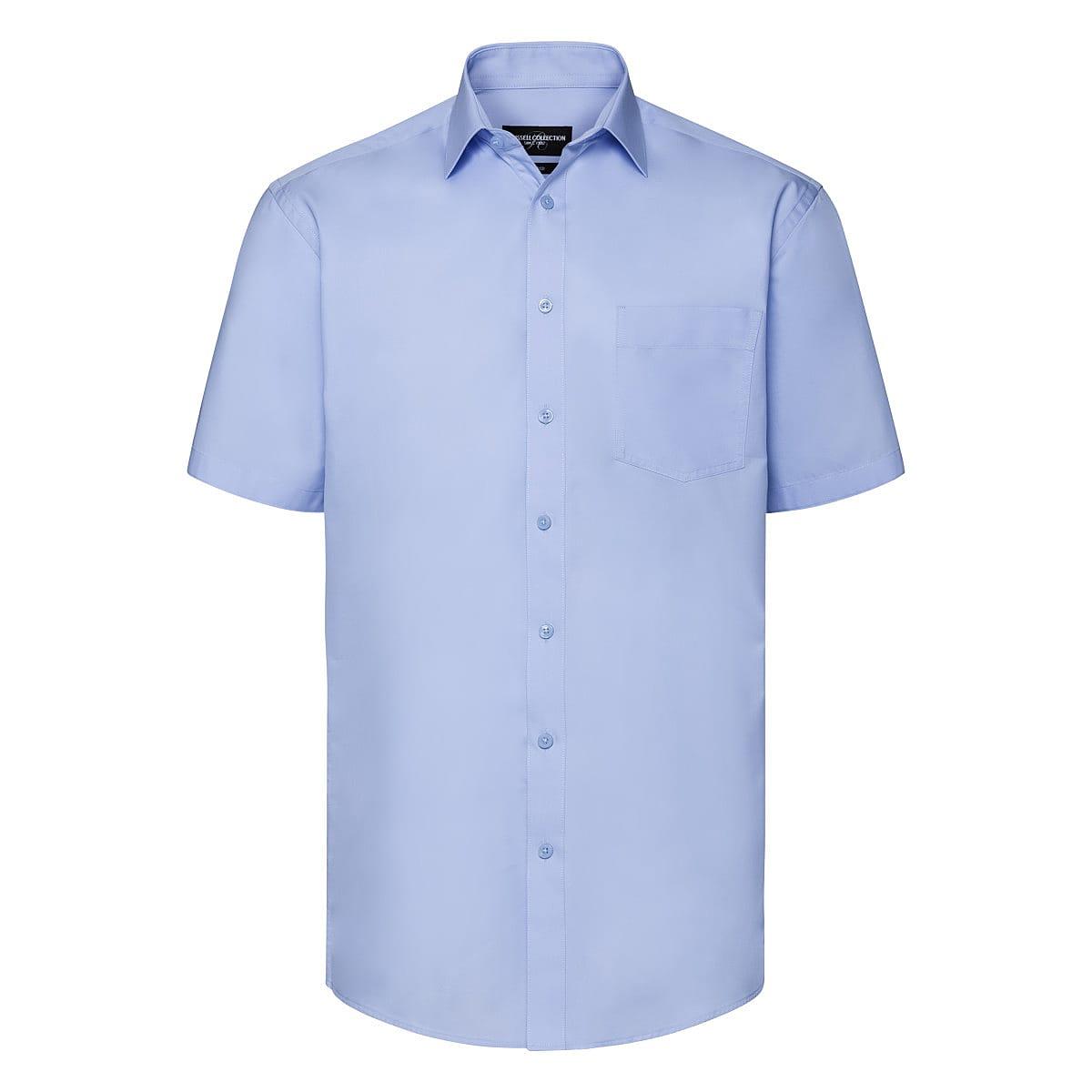 Russell Collection Mens Short-Sleeve Coolmax Shirt | R973M | Workwear ...