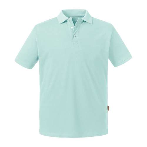 Russell Pure Organic Russell Mens Pure Organic Polo Shirt