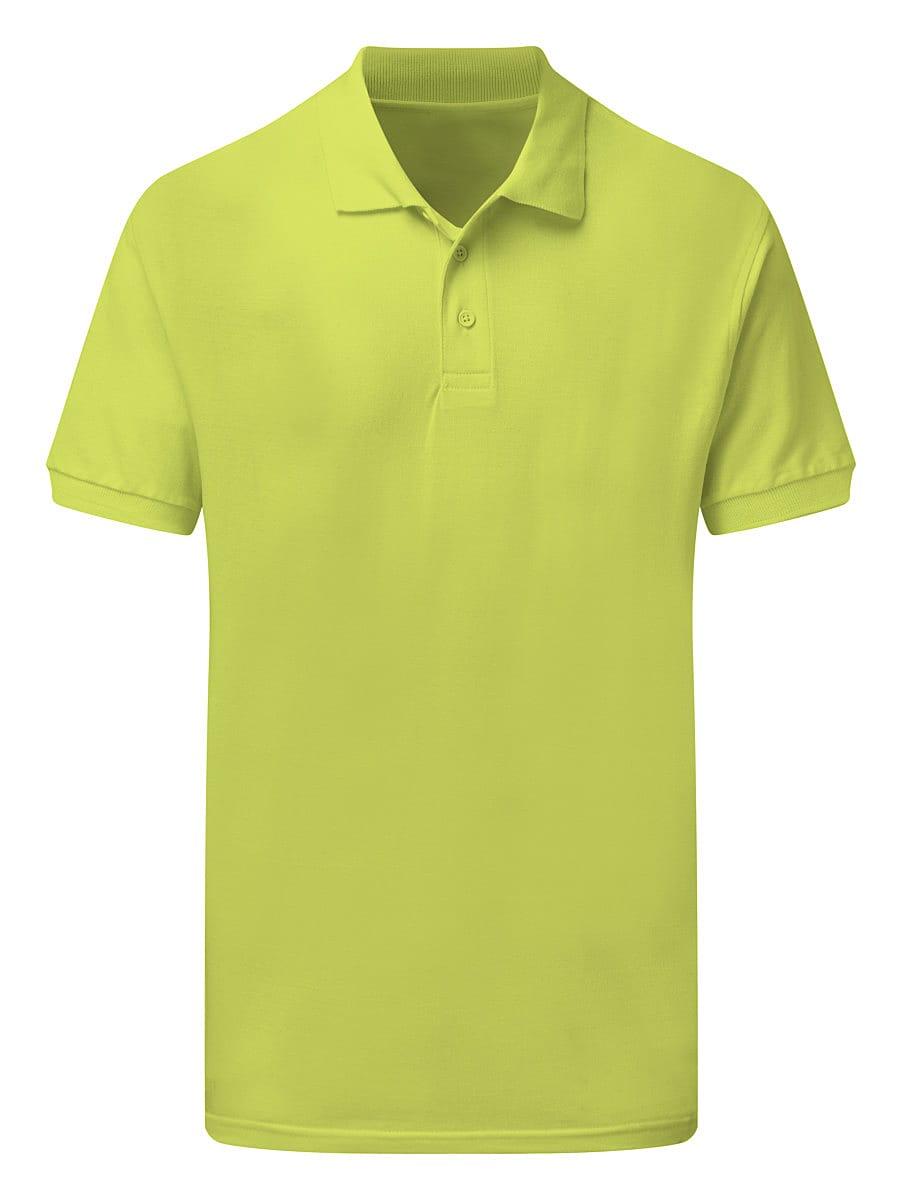 SG Mens Cotton Polo Shirt in Lime (Product Code: SG50)