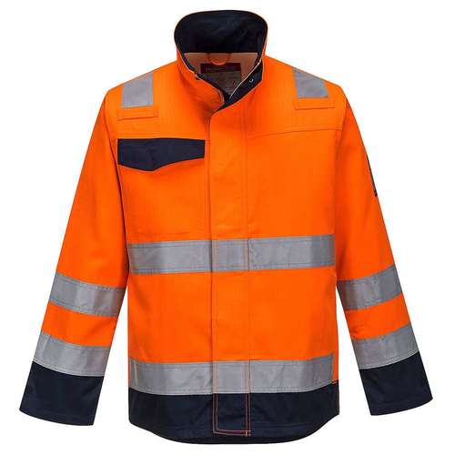 Portwest Modaflame RIS Orange / Navy Jacket - MV35