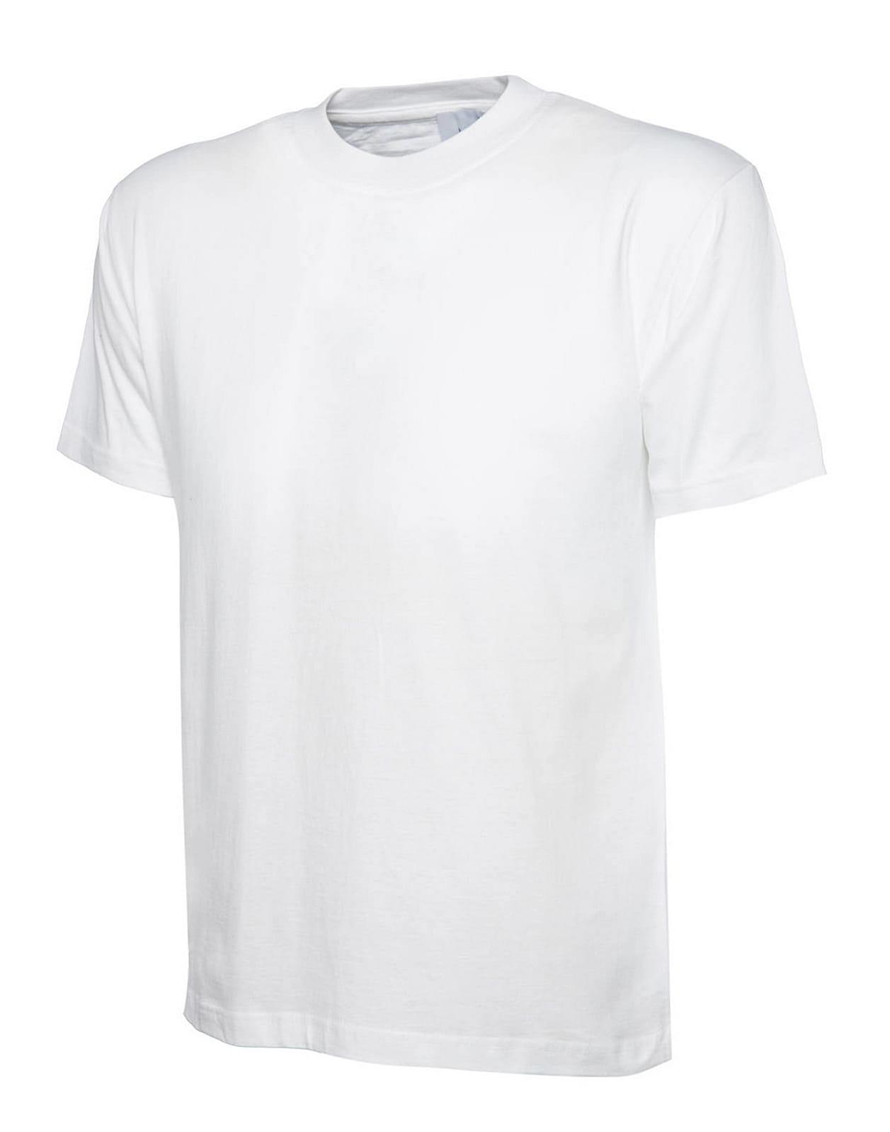 Uneek Childrens 180GSM T-Shirt in White (Product Code: UC306)