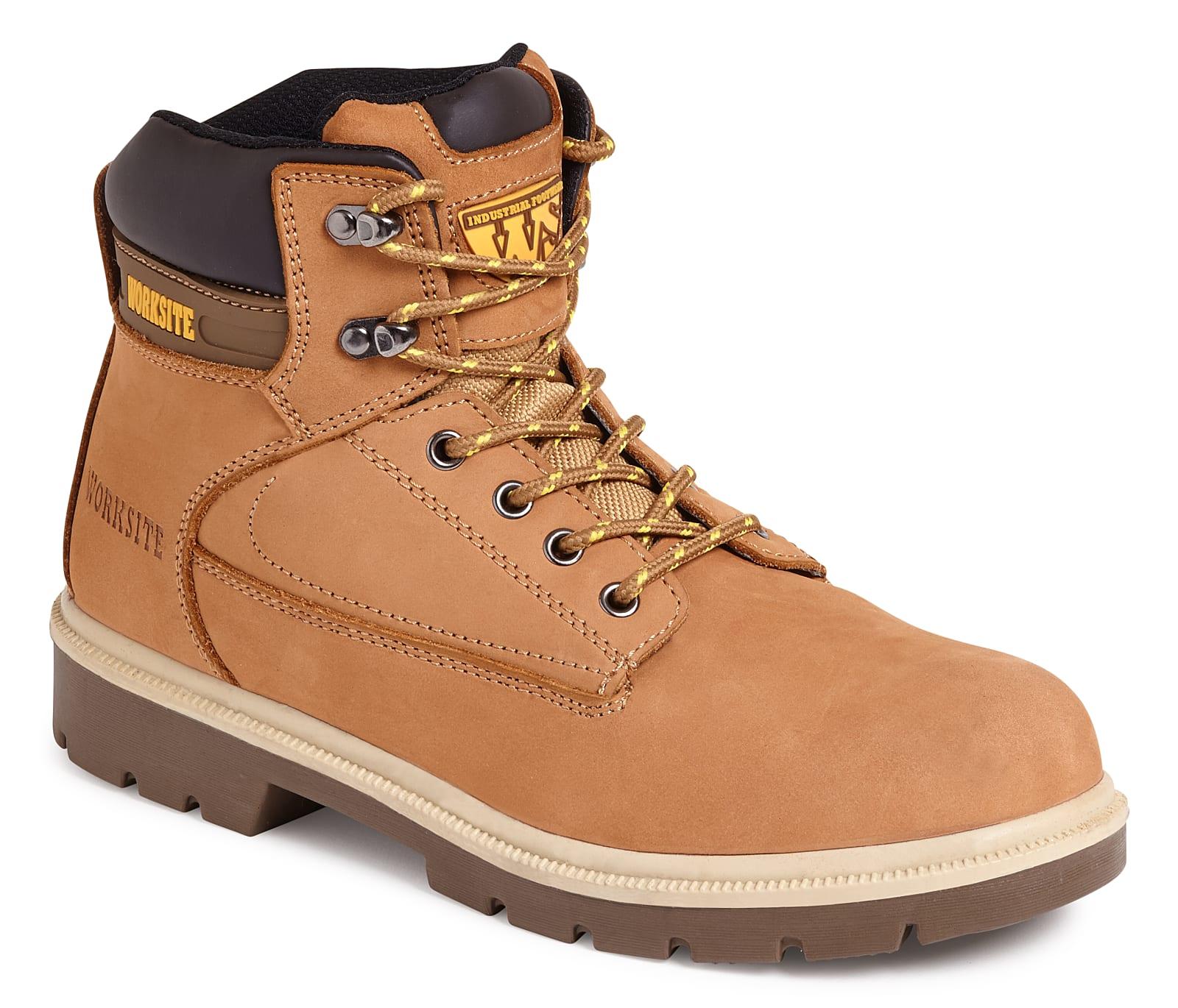 Worksite SS613SM Safety Boots in Beige (Product Code: SS613SM)