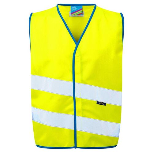 Leo Neonstars EN 1150 Children's Waistcoat Yellow