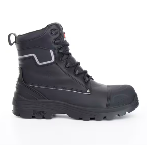 Rock Fall RF15 Shale High Leg Safety Boot with Side Zip