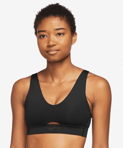 Women’s Nike Dri-FIT Indy Plunge Cutout Bra-NK381