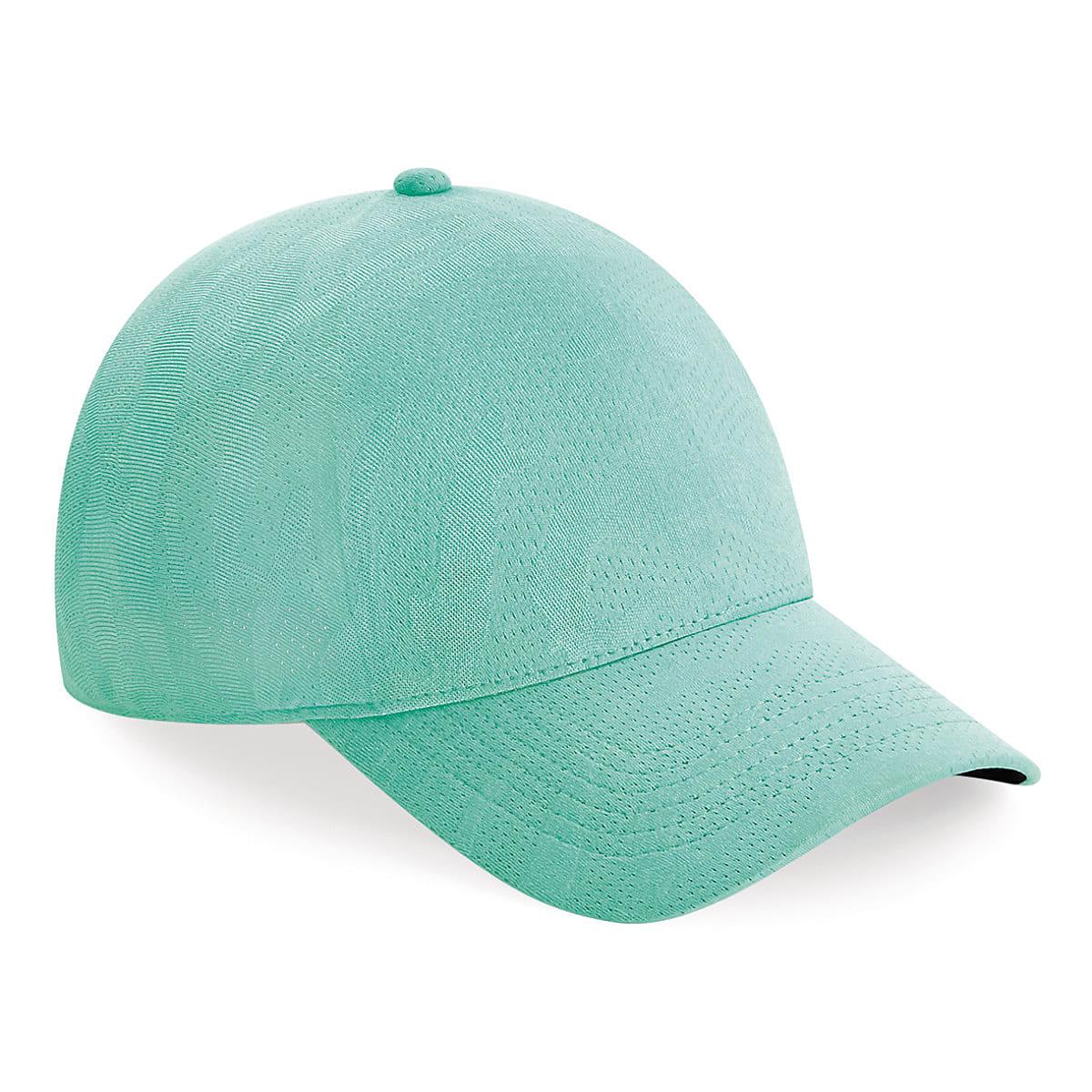 Beechfield Seamless Performance Cap in Heather Mint (Product Code: B558)