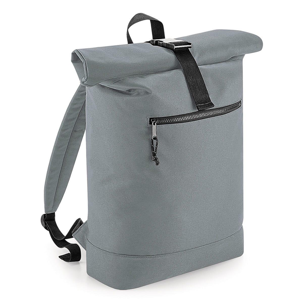 Bagbase Recycled Rolltop Backpack in Pure Grey (Product Code: BG286)